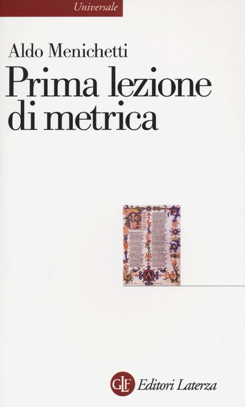 Prima lezione di metrica