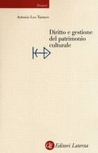 Libro Diritto e gestione del patrimonio culturale Antonio Leo Tarasco