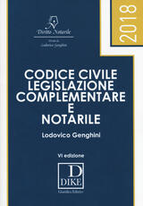 Libro Codice civile, legislazione complementare e notarile Lodovico Genghini