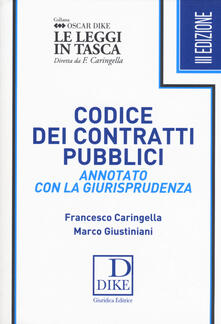 Codice dei contratti pubblici annotato con la giurisprudenza. Ediz. pocket.pdf