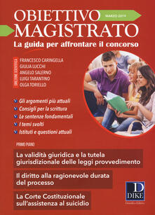 Obiettivo magistrato. La guida per affrontare il concorso (2019). Vol. 3: Marzo..pdf