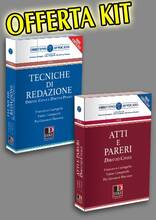 Libro Kit: Atti e pareri di diritto civile-Tecniche di redazione. Diritto civile e diritto penale Francesco Caringella Valter Campanile Pio Giovanni Marrone
