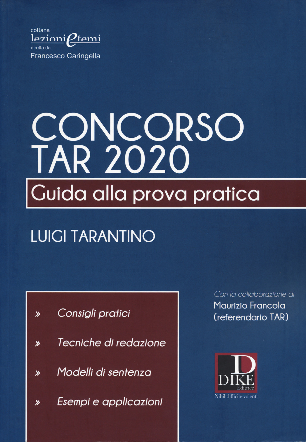 Image of Concorso TAR 2020. Guida alla prova pratica
