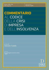 Copertina  Commentario al codice della crisi d'impresa e dell'insolvenza