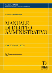 Copertina  Manuale di diritto amministrativo : parte generale e parte speciale