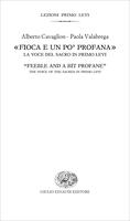  «Fioca e un po' profana». La voce del sacro in Primo Levi