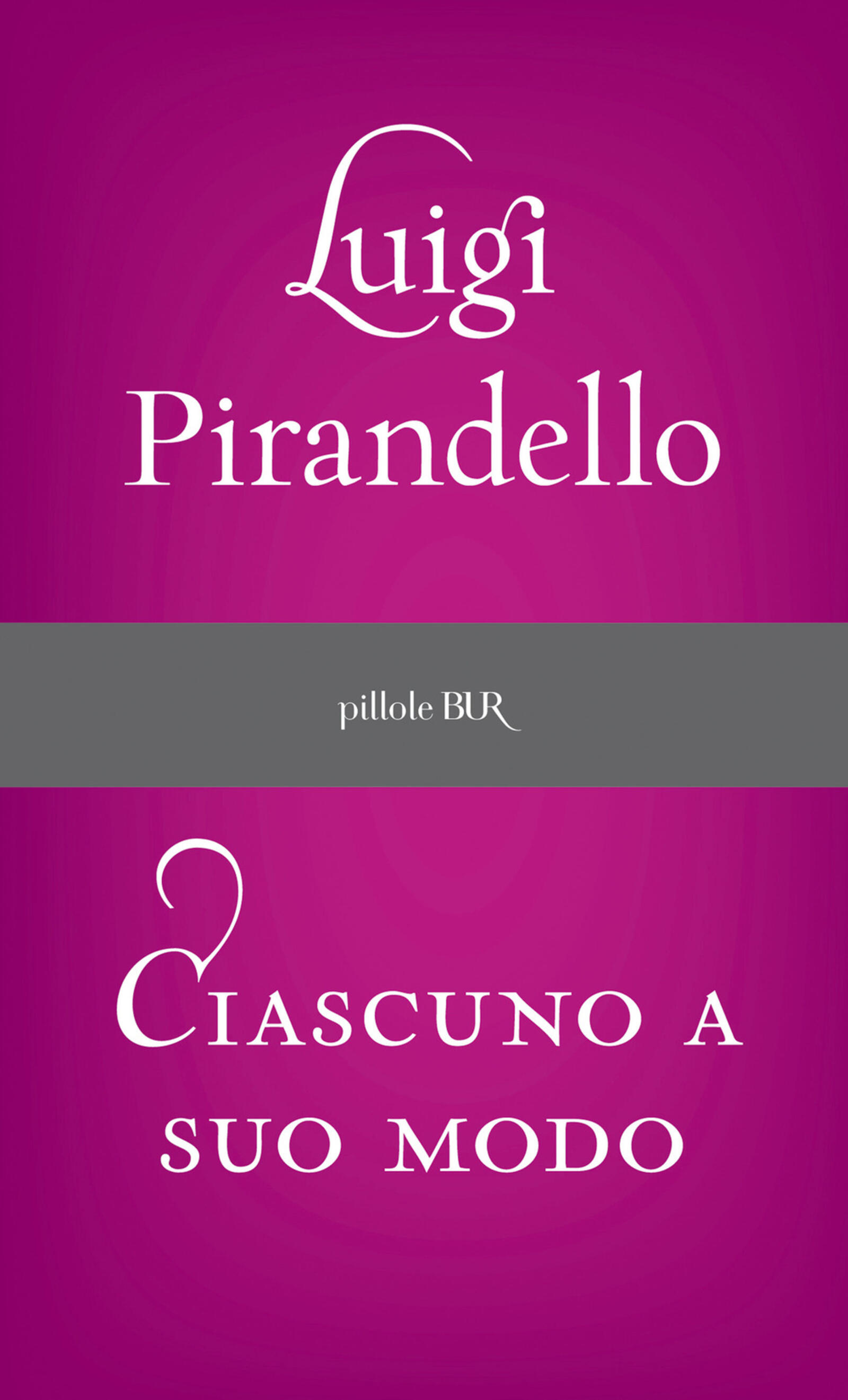 Ciascuno a suo modo Pirandello, Luigi Ebook EPUB con DRM IBS