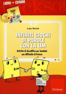 Luciocorsi.it Infiniti giochi di parole con la LIM. Attività di decodifica per bambini con difficoltà di lettura. Con CD-ROM Image