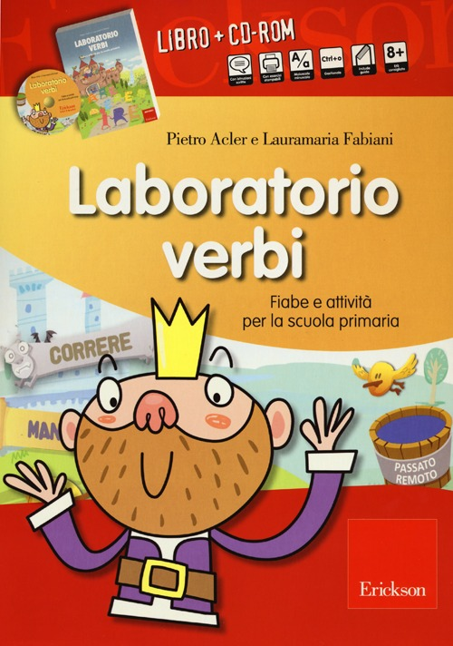 Image of Laboratorio verbi. Fiabe e attività per la scuola primaria. Con CD-ROM
