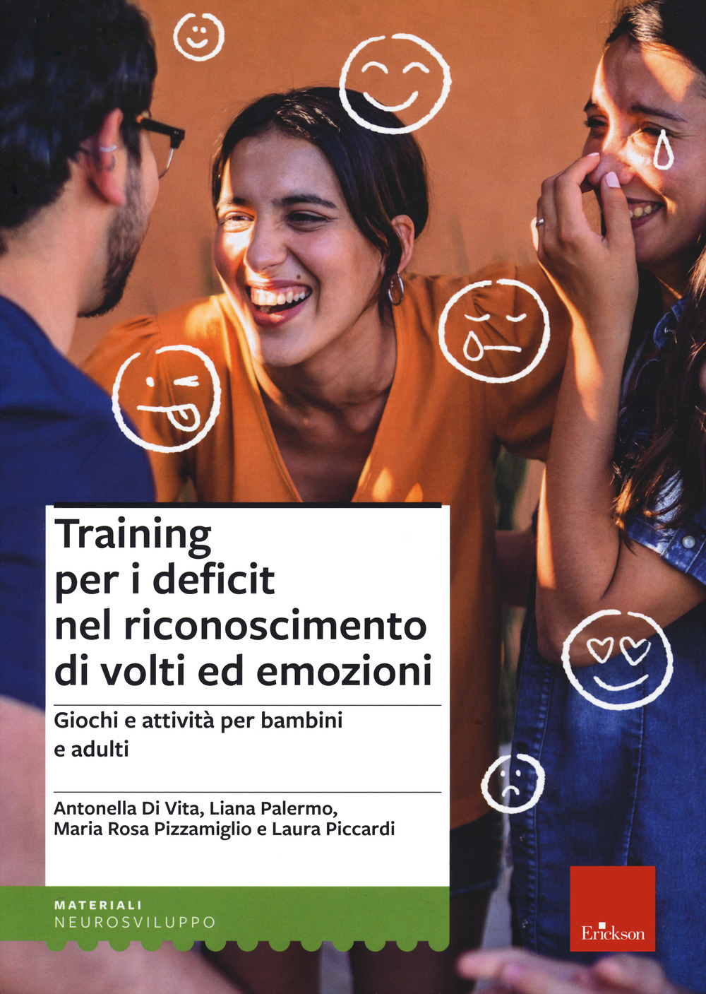Image of Training per i deficit nel riconoscimento di volti ed emozioni. Giochi e attività per bambini e adulti
