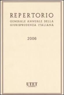Repertorio generale annuale della giurisprudenza italiana 2006: Indici..pdf