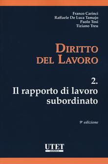 Diritto del lavoro. Vol. 2: Il rapporto di lavoro subordinato..pdf