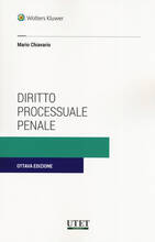 Libro Diritto processuale penale Mario Chiavario