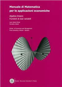 Manuale di matematica per le applicazioni economiche: algebra lineare, funzioni di due variabili Scarica PDF EPUB
