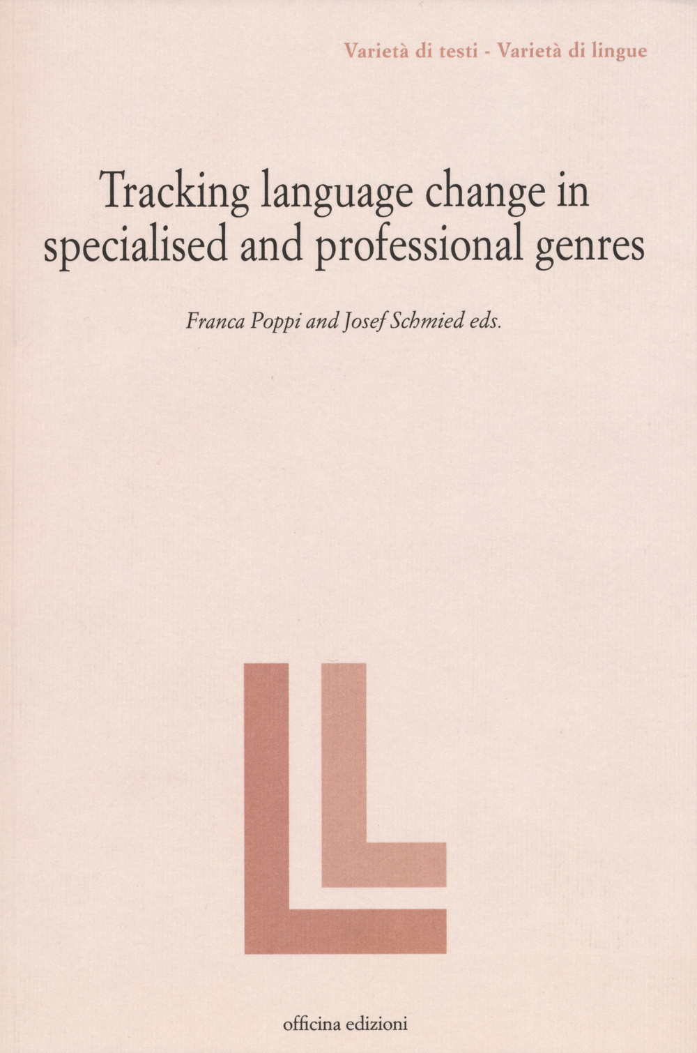 Tracking language change in specialized and professional genres Scarica PDF EPUB
