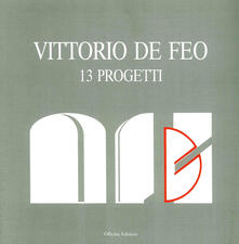 Vittorio De Feo. 13 progetti.pdf