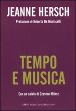 Libro Tempo e musica Jeanne Hersch
