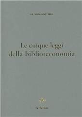 Copertina  Le cinque leggi della biblioteconomia