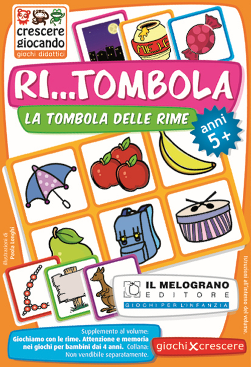 Giochiamo con le rime. Ri...tombola. Come favorire l'attenzione ai suoni e alle parole nei bambini dai 5 anni. Con gadget Scarica PDF EPUB
