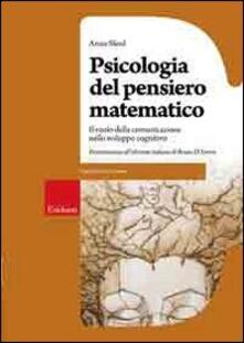 Psicologia del pensiero matematico. Il ruolo della comunicazione nello sviluppo cognitivo.pdf
