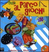 Cover  Al parco giochi : maxi puzzle 100 pezzi