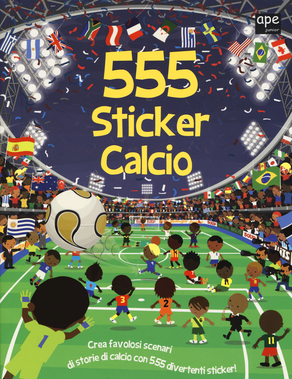 555 sticker calcio