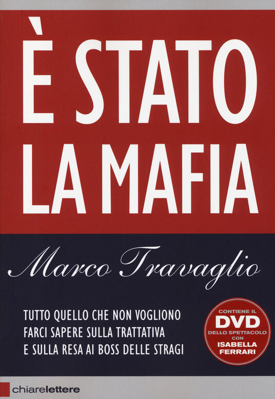 È Stato La Mafia Con Dvd Marco Travaglio Libro Chiarelettere