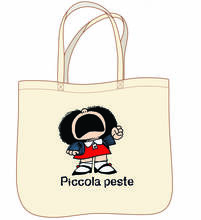 Cartoleria Mafalda. Piccola peste. Borsa Magazzini Salani