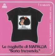 Idee regalo T-Shirt Mafalda a maniche corte, taglia M. Nero. Sono tremenda Magazzini Salani
