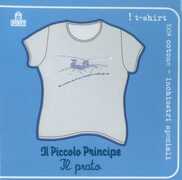 Idee regalo T-Shirt Piccolo Principe a maniche corte, taglia S. Grigio. Il prato Magazzini Salani