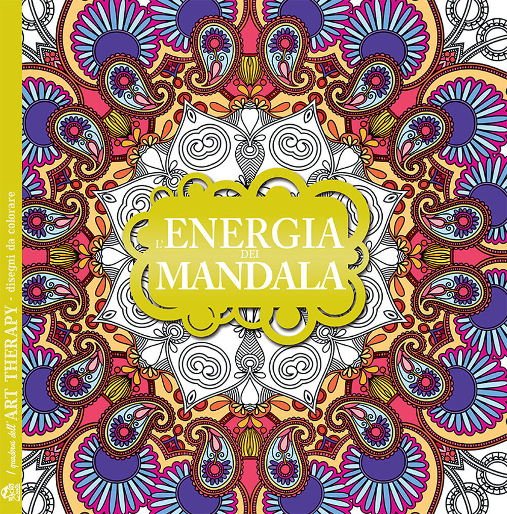 L energia dei mandala I quaderni dell Art Therapy Disegni da colorare Libro Macro Edizioni