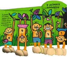 5 scimmie birichine. Imparare giocando. Ediz. a colori.pdf