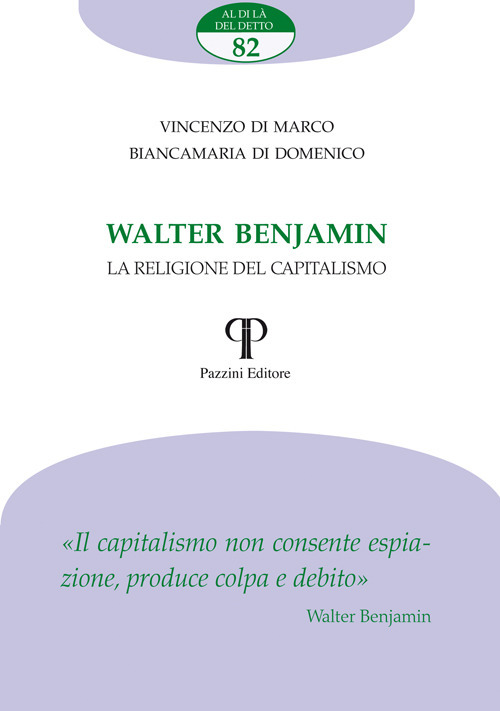 Image of Walter Benjamin. La religione del capitalismo