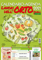 Libro Calendario-agenda lavori dell'orto 2021