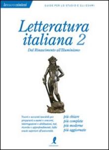 Letteratura italiana. Vol. 2: Dal Rinascimento allIlluminismo..pdf