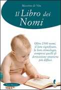 Libro Il libro dei nomi Massimo De Vita