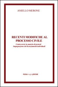 Recenti modifiche al processo civile. Controversie in materia di protesti impugnazione dei licenziamenti individuali Scarica PDF EPUB
