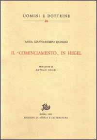 Il «cominciamento» in Hegel Scarica PDF EPUB
