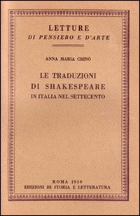 Le traduzioni di Shakespeare in Italia nel Settecento Scarica PDF EPUB
