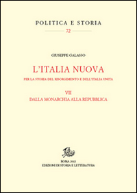 Per la storia del Risorgimento e dell'Unità d'Italia. Vol. 7: Itinerari della Nuova Italia. Scarica PDF EPUB
