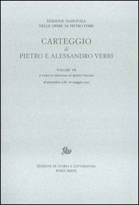 Carteggio di Pietro e Alessandro Verri. Vol. 7 Scarica PDF EPUB
