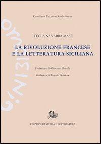 Image of La Rivoluzione francese e la letteratura siciliana