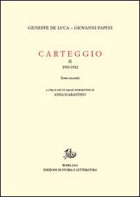 Carteggio (1930-1932). Vol. 2\2