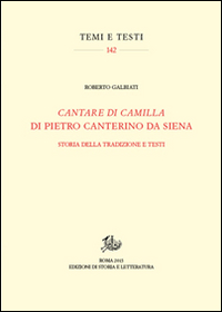 «Cantare di Camilla» di Pietro Canterino da Siena. Storia della tradizione e testi Scarica PDF EPUB
