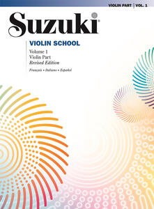 Partyperilperu.it Suzuki violin school. Ediz. italiana, francese e spagnola. Vol. 1 Image