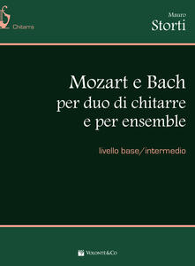 Mozart e Bach duo chitarre. Spartito.pdf