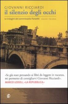 Il silenzio degli occhi. Le indagini del commissario Ponzetti.pdf