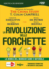 Libro La rivoluzione delle forchette. La bibbia del mangiar sano e naturale. 2 DVD