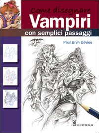 Come disegnare vampiri con semplici passaggi