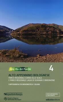 Vitalitart.it Alta via dei parchi 1:50.000. Vol. 4: Alto Appennino bolognese. Parco regionale Corno alle Scale e parco regionale laghi di Suviana e Brasimone. Image